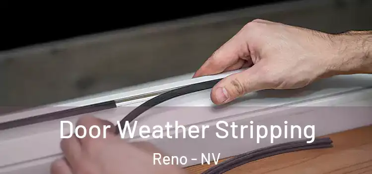 Door Weather Stripping Reno - NV